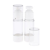 Maxbell Maxbell 2X Empty Refillable Essence Vacuum Bottles Cosmetic Sample Containers 30ml