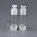 Maxbell Maxbell 2X Empty Refillable Essence Vacuum Bottles Cosmetic Sample Containers 30ml