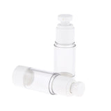 Maxbell Maxbell 2X Empty Refillable Essence Vacuum Bottles Cosmetic Sample Containers 30ml