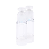 Maxbell Maxbell 2Pcs Empty Airless Vacuum Pump Bottles Travel Cosmetic Containers 30ml