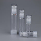 Maxbell Maxbell 2Pcs Empty Airless Vacuum Pump Bottles Travel Cosmetic Containers 30ml