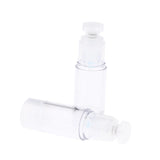 Maxbell Maxbell 2Pcs Empty Airless Vacuum Pump Bottles Travel Cosmetic Containers 30ml