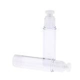Maxbell Maxbell 2Pcs Empty Airless Vacuum Pump Bottles Travel Cosmetic Containers 50ml