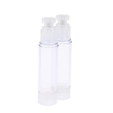 Maxbell Maxbell 2Pcs Empty Airless Vacuum Pump Bottles Travel Cosmetic Containers 50ml