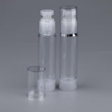 Maxbell Maxbell 2Pcs Empty Airless Vacuum Pump Bottles Travel Cosmetic Containers 50ml