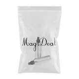 Maxbell Maxbell 2x 250ml Empty Makeup Pump Bottle Aluminum Cream Lotion Container Black Pump