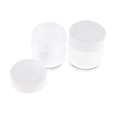 Maxbell Maxbell 2x Face Cream Acrylic Bottles Makeup Lotion Scrubs Ointment Sample Jars 50g