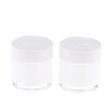 Maxbell Maxbell 2x Face Cream Acrylic Bottles Makeup Lotion Scrubs Ointment Sample Jars 50g