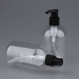 Maxbell Maxbell 2pcs Empty Cosmetic Pump Dispenser PET Plastic Bottle 350ml 350ml Black Pump