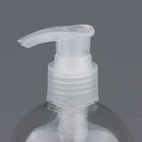 Maxbell Maxbell 2pcs Empty Cosmetic Pump Dispenser PET Plastic Bottle 350ml 350ml Clear Pump