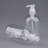 Maxbell Maxbell 2pcs Empty Cosmetic Pump Dispenser PET Plastic Bottle 350ml 350ml Clear Pump
