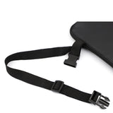 Maxbell Maxbell Portable Zippered Makeup Brush Bag/Case with Belt Strap, PU Leather. Black