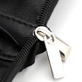 Maxbell Maxbell Portable Zippered Makeup Brush Bag/Case with Belt Strap, PU Leather. Black