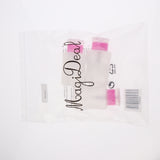 Maxbell Maxbell 3pcs 180ml Empty Pump Bottles for Nail Remover,Alcohol,Makeup Remover Pink