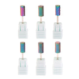 Maxbell Maxbell 6 Sizes Nail Drill Bit Diamond Cuticle Clean Electric Files Buffing Tool F