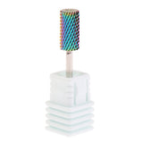 Maxbell Maxbell 6 Sizes Nail Drill Bit Diamond Cuticle Clean Electric Files Buffing Tool F