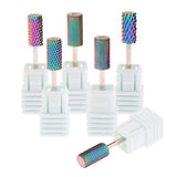 Maxbell Maxbell 6 Sizes Nail Drill Bit Diamond Cuticle Clean Electric Files Buffing Tool F