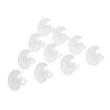 Maxbell Maxbell 10x Finger Nail Art Palette Hand Ring Palette Nail Color Mixing Tool White
