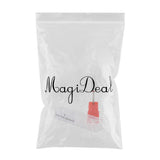 Maxbell Maxbell 3/32 Ceramic Polishing Head Nail Drill Bit for Electric Nail Machine Red-F