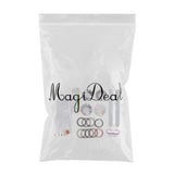 Maxbell Maxbell Set of 10 Types 37pcs Manicure Tools Set Nail Art Liner Brush Dotting Pen