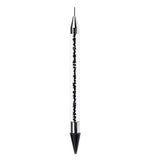 Maxbell Maxbell Nail Art Dotting Pen Dual-ended Rhinestone Beads Picker Wax Pencil Black