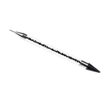 Maxbell Maxbell Nail Art Dotting Pen Dual-ended Rhinestone Beads Picker Wax Pencil Black