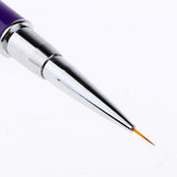 Maxbell Maxbell Polygel Nail Art Liner Brush Acrylic UV Gel Polish Paint Drawing Pen Purple