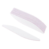 Maxbell Maxbell 10pcs 100/180 Grit Double Sided Nail Files Buffers Emery Board Sanding Tool