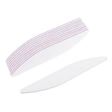 Maxbell Maxbell 10pcs 100/180 Grit Double Sided Nail Files Buffers Emery Board Sanding Tool