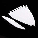 Maxbell Maxbell 10pcs 100/180 Grit Double Sided Nail Files Buffers Emery Board Sanding Tool