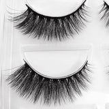 Maxbell 5 Pairs Mink Long Messy Cross Thick False Eyelashes for Lash Extension G900