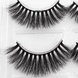 Maxbell 5 Pairs Mink Long Messy Cross Thick False Eyelashes for Lash Extension G904