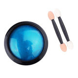Maxbell Maxbell Nail Powder Dust Mirror Effect Glitter Chrome Metallic Manicure Pigment Blue