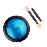 Maxbell Maxbell Nail Powder Dust Mirror Effect Glitter Chrome Metallic Manicure Pigment Blue