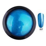 Maxbell Maxbell Nail Powder Dust Mirror Effect Glitter Chrome Metallic Manicure Pigment Blue
