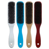 Maxbell Maxbell Natural Bristle Beard Mustache Grooming Brush with Wood Handle for Men Gold
