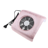 Maxbell Maxbell Nail Art Dust Suction Collector Fans Strong Power Nail Dryer EU Plug Pink