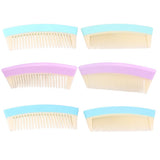 Maxbell Maxbell Plastic Portable Wide Tooth Detangling Hair Comb Anti-static for Women Blue