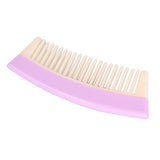 Maxbell Maxbell Plastic Portable Wide Tooth Detangling Hair Comb Anti-static for Women Purple