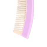 Maxbell Maxbell Plastic Portable Wide Tooth Detangling Hair Comb Anti-static for Women Purple