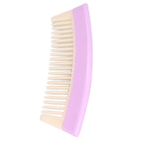 Maxbell Maxbell Plastic Portable Wide Tooth Detangling Hair Comb Anti-static for Women Purple