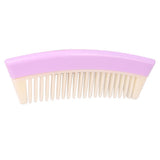 Maxbell Maxbell Plastic Portable Wide Tooth Detangling Hair Comb Anti-static for Women Purple