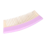 Maxbell Maxbell Plastic Portable Wide Tooth Detangling Hair Comb Anti-static for Women Purple