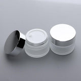 Maxbell Maxbell Empty Cream Jars Refillable Cosmetic Sample Bottles Glass Containers 30g