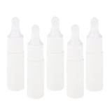 Maxbell Maxbell 5 Pieces Soft Material Cosmetic Tattoo Color Squeeze Sample Bottle 10ML