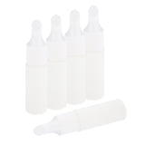 Maxbell Maxbell 5 Pieces Soft Material Cosmetic Tattoo Color Squeeze Sample Bottle 10ML