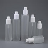 Maxbell Maxbell Refillable Empty Frosted Cream Shampoo Lotion Pump Bottle with Cap 30ML