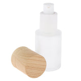 Maxbell Maxbell Refillable Empty Frosted Cream Shampoo Lotion Pump Bottle with Cap 30ML