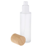 Maxbell Maxbell Refillable Empty Frosted Cream Shampoo Lotion Pump Bottle with Cap 80ML