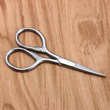 Maxbell Maxbell Stainless Steel Beauty Beard Mustache Eyebrow Nose Trimming Scissors Clipper